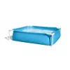 Bestway Steel Pro Piscina de estrutura 122 cm x 122 cm x 30,5 cm piscina quadrada para crianças 365 L azul