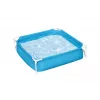 Bestway Steel Pro Piscina de estrutura 122 cm x 122 cm x 30,5 cm piscina quadrada para crianças 365 L azul