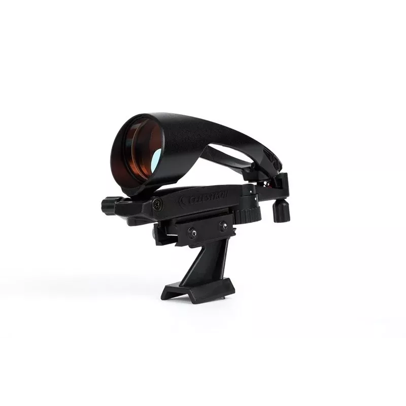 Localizador de telescópio BETA Celestron StarPointer PRO - ponto vermelho, ampliação 1x, retículo 5 MOA, 10 níveis de brilho, montagem em cauda de andorinha, Preto