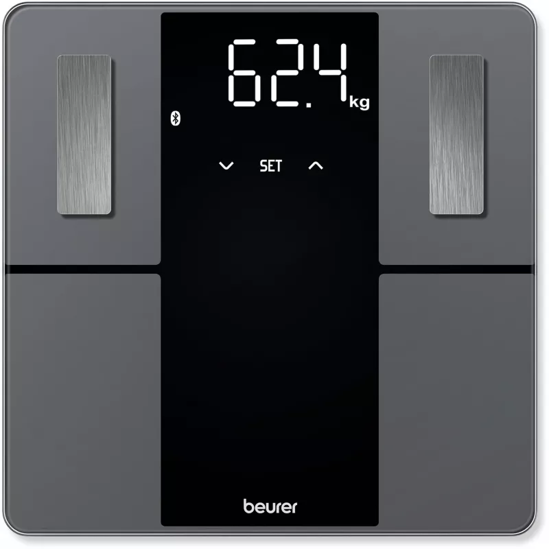 Beurer BF 500 Super Black Edition balança de diagnóstico com Bluetooth