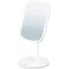 Beurer BS 47 espelho de cosmética iluminado com ampliação 5x, bateria recarregável e iluminação LED regulável 10468