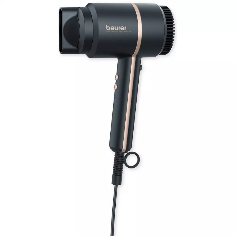 Beurer HC 35 Secador de cabelo compacto - 1600 W iões com cabo dobrável (59392)