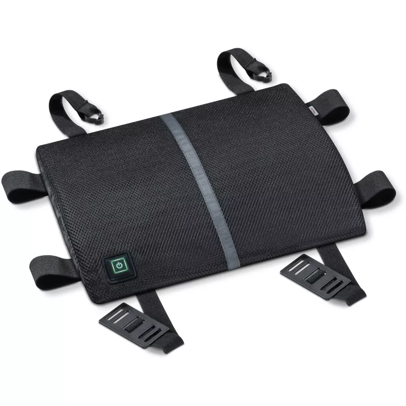 Beurer HK 70 apoio de costas com calor, almofada térmica cinzento, 36 x 29 cm