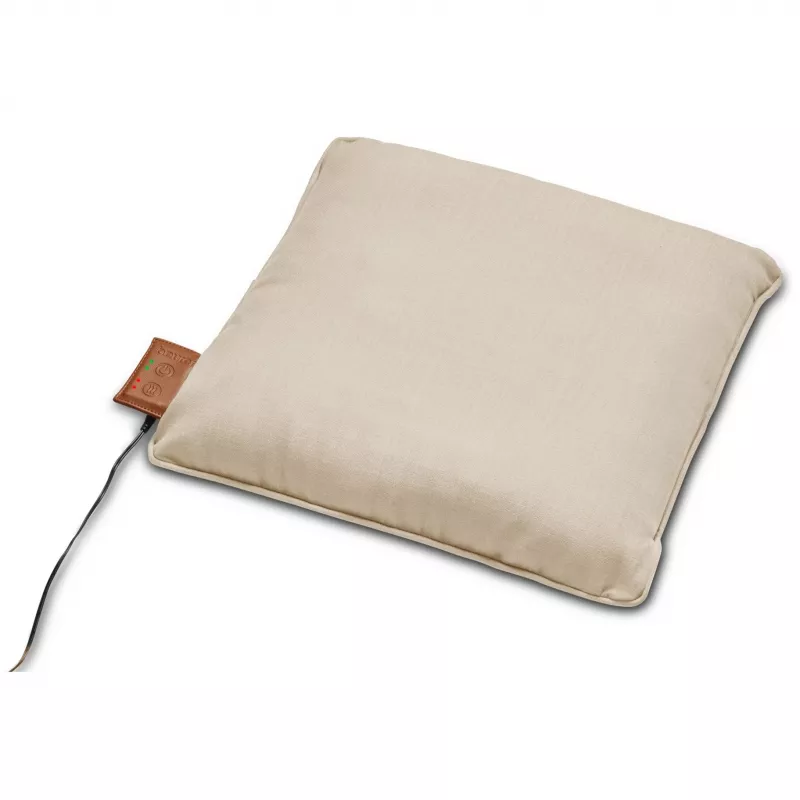 Almofada de massagem Shiatsu Beurer MG 139 com calor, recarregável, bege 102.74