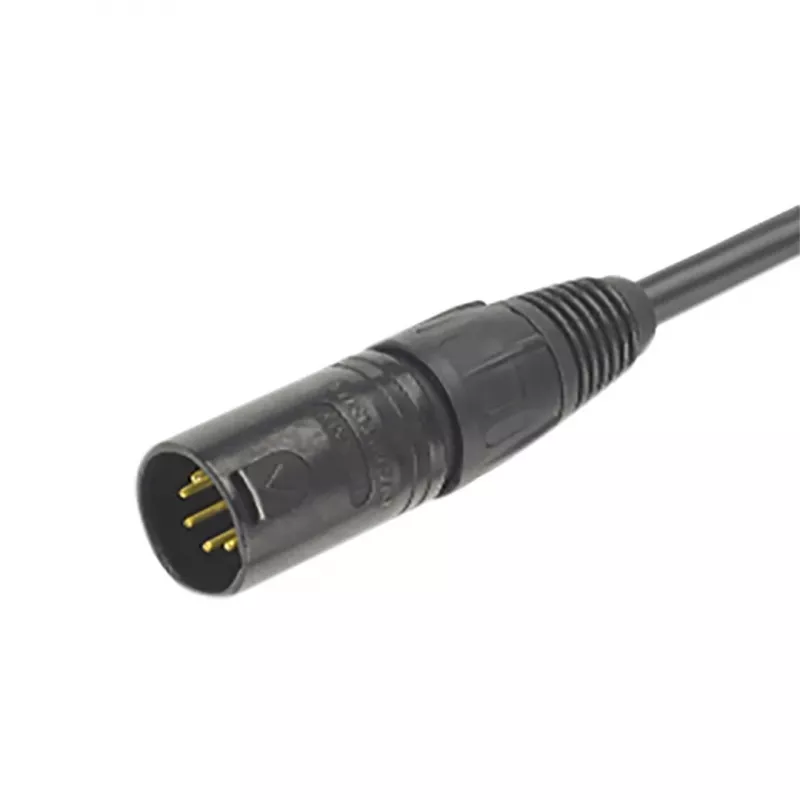 Cabo de áudio Beyerdynamic 406538 1,5 m XLR 5 polos Preto