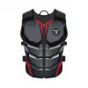 Colete háptico bHaptics TactSuit Air Onyx com 40 motores de vibração, Bluetooth, USB-C, malha respirável, preto
