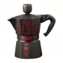 Cafeteira de fogão Bialetti Moka Express Sound Stranger Things 3 chávenas (150 ml) Preto