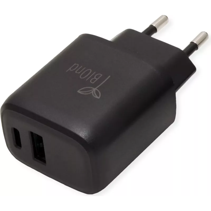 BIOND Carregador PD 20W Porta dupla USB-C (BIO-CMC-20W)