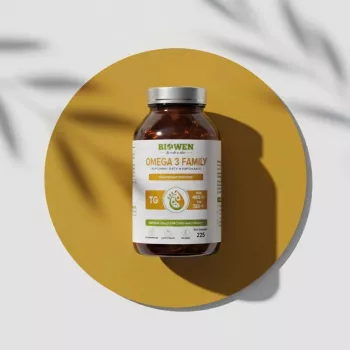 BIOWEN Omega 3 TG Family – 720 mg EPA, 480 mg DHA – 225 cápsulas