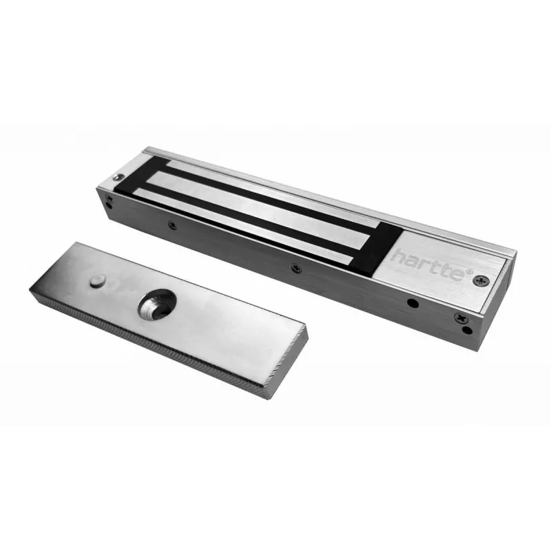 BIRA HARTTE MG280SR fechadura eletromagnética de porta 280kg com monitorização do estado da porta e sinalização LED