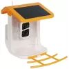 Casa de pássaros com câmara APTI-W31BF1-VICOHOME 2K Wi-Fi alimentada a energia solar