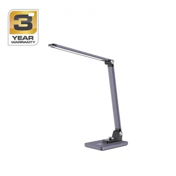 Candeeiro de mesa BL1268-C Metallic Grey Multi LED com RGB e branco ajustável
