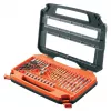 BLACK & DECKER A7231-XJ Conjunto de 76 brocas titânio para metal e alvenaria, 1,5-8 mm