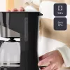 Máquina de café de filtro BLACK+DECKER BXCO1001E 1000 W 12 chávenas, 1,5 L, preta