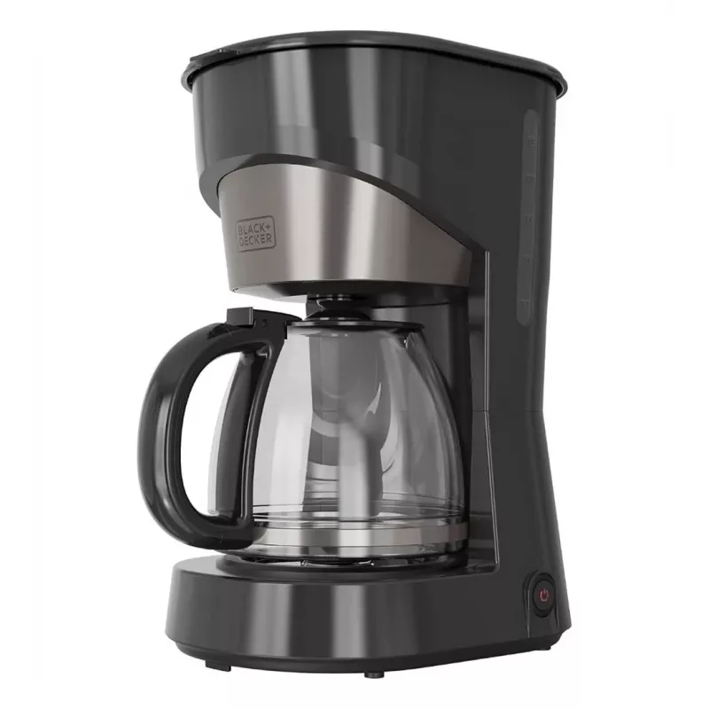 Máquina de café de filtro BLACK+DECKER BXCO1001E 1000 W 12 chávenas, 1,5 L, preta
