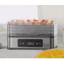 Black+Decker BXDE401E desidratador de fruta, cogumelos e legumes - 400W, 5 tabuleiros, temporizador digital, plástico sem BPA, preto