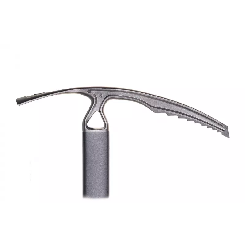 Black Diamond Raven Piolet 55 cm – cabeça em aço inoxidável, haste em alumínio, certificado CE