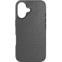 Capa Black Rock Robust Carbon para Apple iPhone 16 – Preto 00228081
