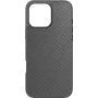 Black Rock Robust Carbon Capa para Apple iPhone 16 Pro Max, preto (00228097)