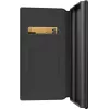 Black Rock capa tipo carteira Slim Folio para Samsung Galaxy S23 Ultra 6,8 polegadas preto 00226128