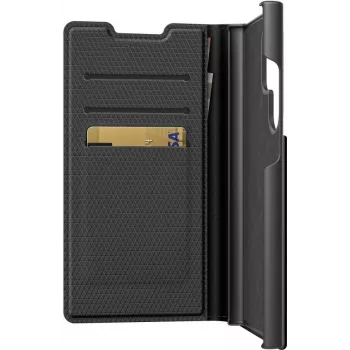 Black Rock capa tipo carteira The Classic Folio para Samsung Galaxy S23 Ultra, preto 00226129