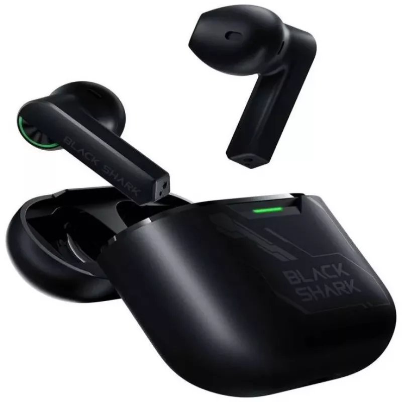 Black Shark JoyBuds Auscultadores Earbuds Sem Fios Bluetooth 5.2 Gaming Preto