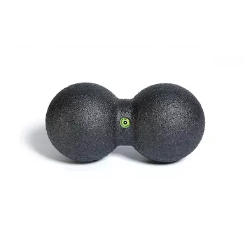 Bola de massagem fascial Blackroll DuoBall 8 cm - preta