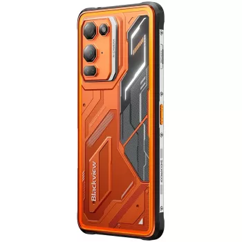 BLACKVIEW FORT200 6/256GB Laranja Dual-SIM 4G LTE Smartphone