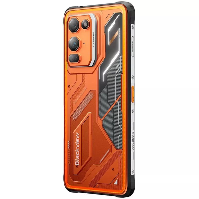 Blackview Fort 200 smartphone, 6GB/256GB, laranja