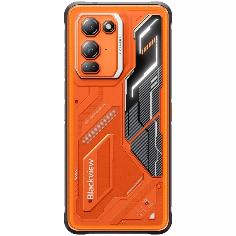 Blackview Fort 200 smartphone, 6GB/256GB, laranja