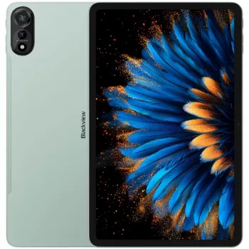 Tablet Blackview MEGA 2 12 polegadas 6/256GB 4G LTE com teclado, capa, stylus e rato, verde