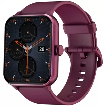 Smartwatch Blackview R50 CLARNET 44,46 mm, medidor de frequência cardíaca vermelho