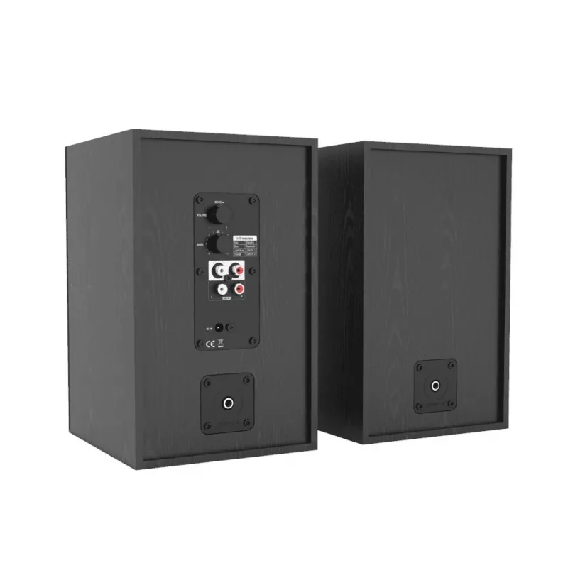 Altifalantes multimédia estéreo Blaupunkt BS40BK 2.0 40W Bluetooth 5.0 AUX MDF Madeira Preto
