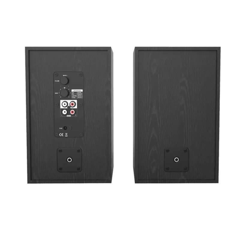 Altifalantes multimédia estéreo Blaupunkt BS40BK 2.0 40W Bluetooth 5.0 AUX MDF Madeira Preto