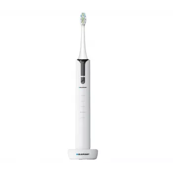 Escova de dentes elétrica Blaupunkt DTS511 – preta, 5 modos, 31.000 vibrações/min, IPX7, 2 cabeças de escova