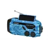 Blaupunkt ER10BC Survival rádio de emergência AM/FM com lanterna LED, Blue Camo