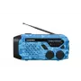 Blaupunkt ER10BC Survival rádio de emergência AM/FM com lanterna LED, Blue Camo