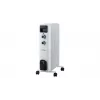 Blaupunkt HOR401 aquecedor a óleo 2000 W, branco, 3 níveis de aquecimento, termostato ajustável, proteção contra sobreaquecimento, proteção anti-tombo, 9 nervuras, funcionamento silencioso, para divisões até 25 m²