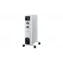 Blaupunkt HOR401 aquecedor a óleo 2000 W, branco, 3 níveis de aquecimento, termostato ajustável, proteção contra sobreaquecimento, proteção anti-tombo, 9 nervuras, funcionamento silencioso, para divisões até 25 m²
