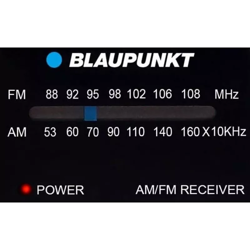 Blaupunkt PR4WH rádio portátil AM/FM cinzento