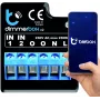 Módulo dimmer inteligente BLEBOX DimmerBox WiFi 230V 250W para fontes de luz reguláveis