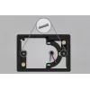 Blebox framePanelM Moldura de montagem em parede preta para ControlPanelM