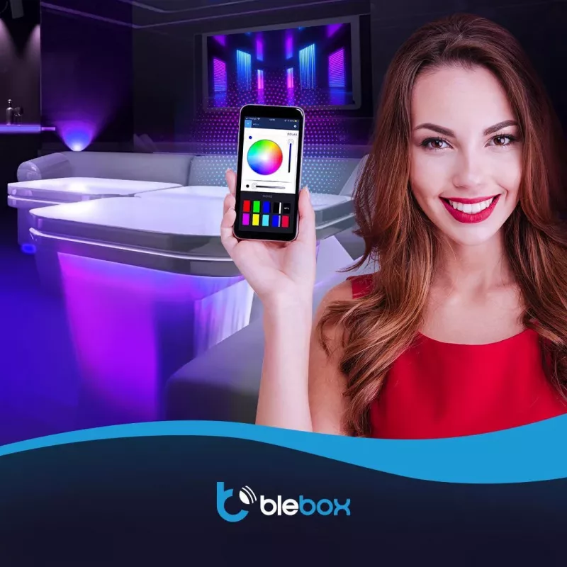 BLEBOX LED Pixelbox Módulo de iluminação