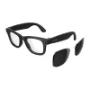 BlitzWolf BW-AG1 Pro Óculos de sol inteligentes AI com lentes de sol substituíveis