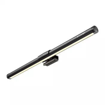BlitzWolf BW-CML2 Luz de monitor de ar com sensor de CO2, TVOC, temperatura e humidade – Barra LED regulável, 2700-6500K, CRI Ra95, USB-C