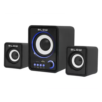 BLOW 66-377# Altifalante Bluetooth portátil 3 W preto sem fios