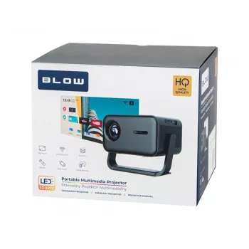 BLOW AndroidTV FullHD MaxView projetor portátil preto