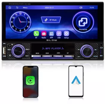 Autorrádio BLOW AVH-686B RDS MP3/USB/Micro SD/Bluetooth