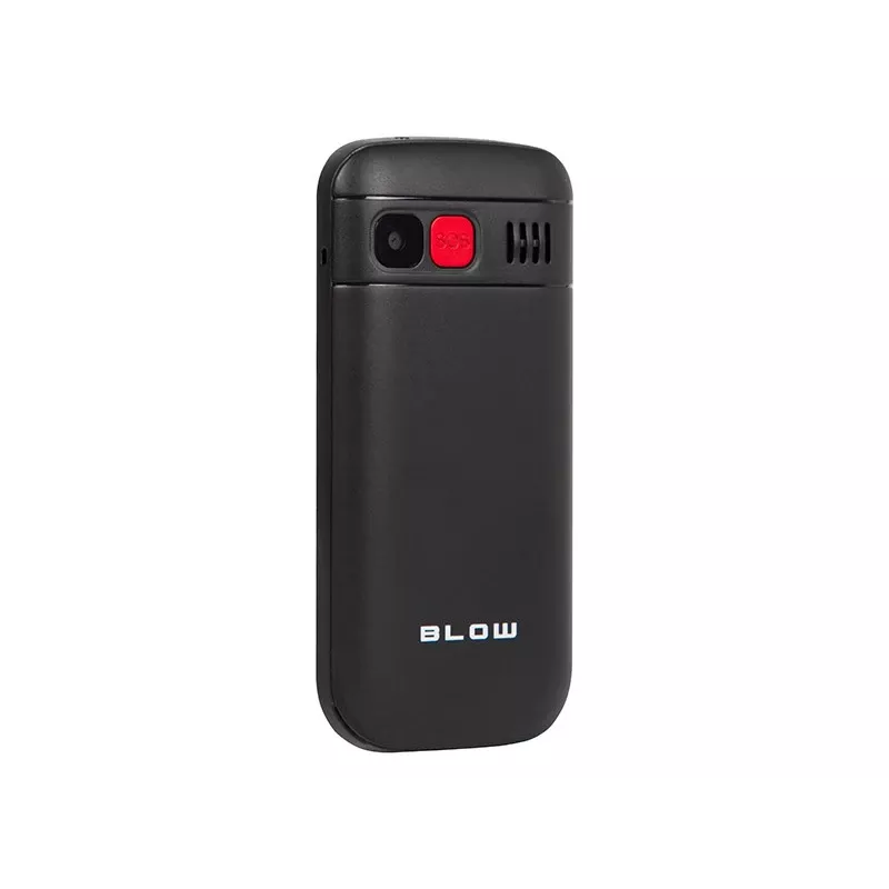 BLOW Telemóvel para seniores preto com suporte S18D