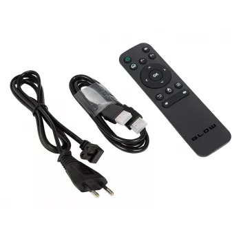 BLOW projetor portátil Android TV HD Cinema Sound com bolsa preta